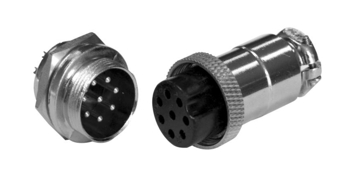 Коннектор металл.  8-pins ITC серия ts-06 ITC TS-8M